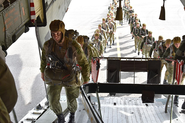 К совершению прыжков готовы