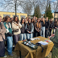 Учебно-полевой сбор с учащимися Минского колледжа предпринимательства