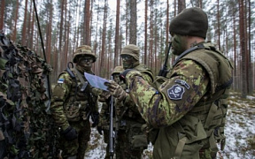 Эстонские военные тренировались совместно с американцами