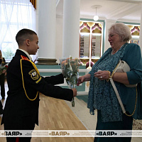 В Минском суворовском военном училище прошёл концерт, посвященный Дню учителя
