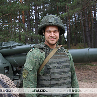 Полевой выход 350-й группы артиллерии 6 омбр и 111 абр