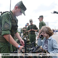 В Витебске стартовала военно-патриотическая и профориентационная акция «Готовы Родине служить»