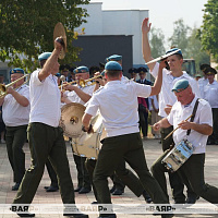 В Осиповичах прошел завершающий тур конкурса военных духовых оркестров