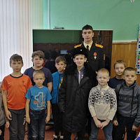 Суворовцы в гостях в родных школах