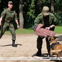 Около 70 ребят из Минска прибыли на вторую лагерную смену во 2-ю инженерную бригаду