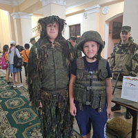 В гостях у гвардейцев