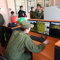 В гостях у гвардейцев