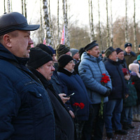 Военнослужащие 36 дмостбр и 65 автбр приняли участие в митинге   «Пока мы помним — мы живем!» 
