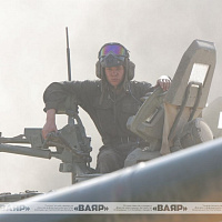 На танкодроме 72 ОУЦ прошли занятия по вождению