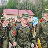 На базе 377 зрп начал работу военно-патриотический лагерь «Гвардеец» 