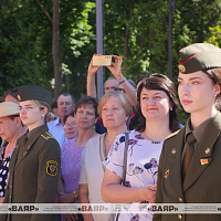 На военном факультете в Белорусском государственном университете прошел 17-й выпуск офицеров