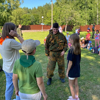 Курсанты приняли участие в организации и проведении военно-спортивной игры «Зарница»