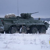 Гвардейцы совершили марш