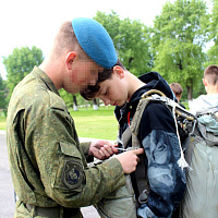 Продолжает работу военно-патриотический лагерь «Разведчик»