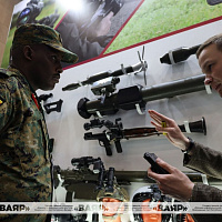 ФОТОФАКТ. Продолжает работу Международная выставка вооружения и военной техники MILEX-2025