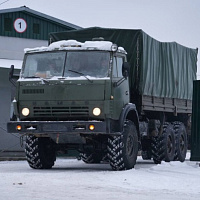 Проверка одного из танковых батальонов 19 омбр