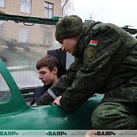 В Военной академии Республики Беларусь прошёл день открытых дверей