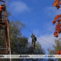В одной из воинских частей сил специальных операций проходит состязание «Напарник»