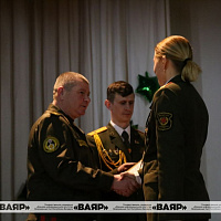 Митинг, посвященный 83-й годовщине со дня образования 120 омбр