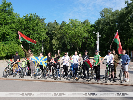 Военнослужащие 49 ртбр совершили 80-километровый велопробег