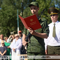 Студенты БГМУ приняли Военную присягу 