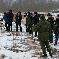 Зарубежные, российские и белорусские журналисты посетили Военную академию Республики Беларусь