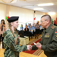 В Ляховичах открыли военно-патриотический клуб «Форпост»