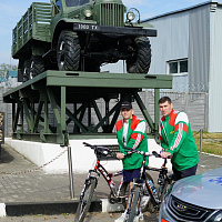 Военнослужащие 36 дмостбр приняли участие в велопробеге 