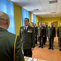 На военном факультете в БГАА состоялся очередной выпуск специалистов