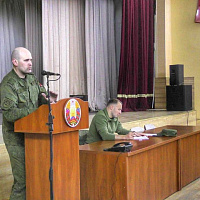 Военные сборы в 120 омбр