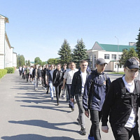 Учебно-полевой сбор с учащимися школ города Слонима