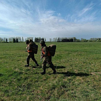 Витебские десантники совершили прыжки с парашютом