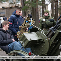 В Военной академии Республики Беларусь прошёл день открытых дверей