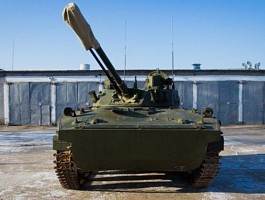 Российские десантники опробовали плавающие машины нового поколения БМД-4М