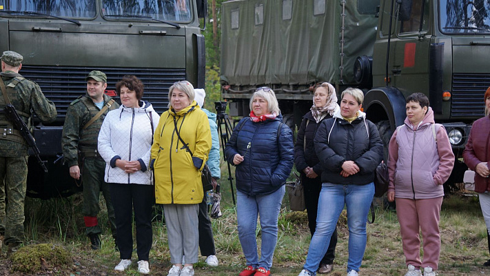 Матери - в гостях у солдат