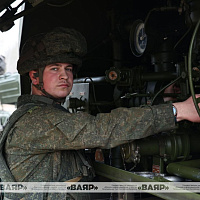 На 227-м общевойсковом полигоне проходит комплексное тактическое занятие с гвардейцами 120 омбр