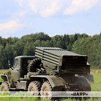 Полевой выход артиллерийских подразделений и  воинских частей  СЗОК