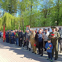 Во всех гарнизонах нашей страны проходят торжественные мероприятия, посвященные Дню Победы