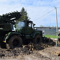 Военнослужащие 188 ибр приняли участие в республиканском субботнике
