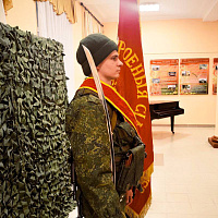 Торжественный ритуал принятия Военной присяги военнообязанными, призванными из запаса