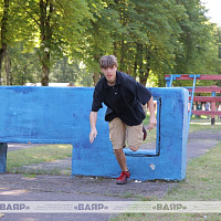 Продолжает работу военно-спортивный лагерь с круглосуточным пребыванием «Защитник Отечества»