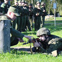 Занятия по боевой подготовке с военнообязанными