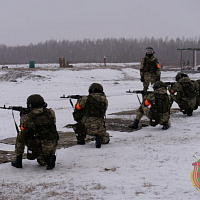 Иностранные журналисты посетили полигон «Белая Лужа»