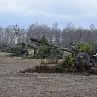 Соревнуются артиллеристы и ракетчики