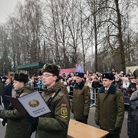 ФОТОФАКТ: принятие присяги новым пополнением 2-й и 188-й гвардейской инженерной бригад