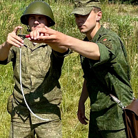 Продолжаются сборы с военнообязанными в инженерном полку СЗОК