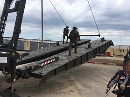 На вооружение Йошкар-Олинского соединения РВСН поступит комплект тяжелых механизированных мостов ТММ-3М2