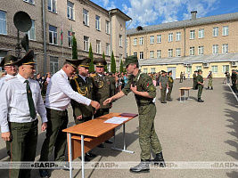 Торжественный ритуал принятия Военной присяги