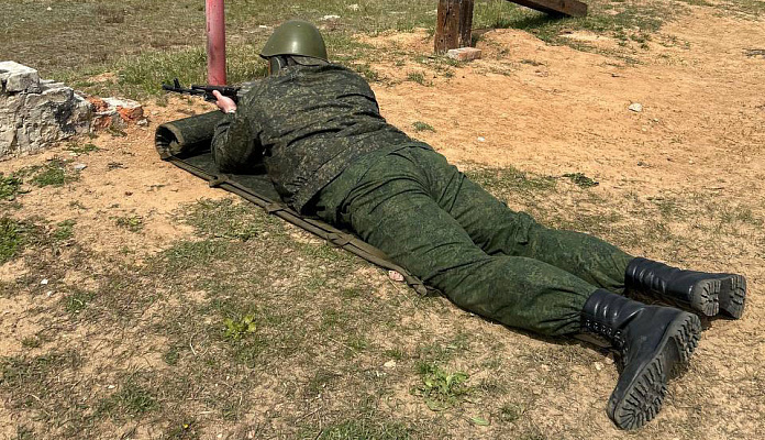 С военнослужащими инженерного полка СЗОК проведены занятия по огневой подготовке