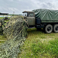 Занятия с личным составом инженерного полка СЗОК